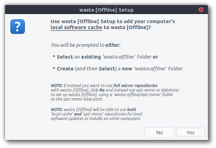 Wasta-Offline-Setup Screenshot